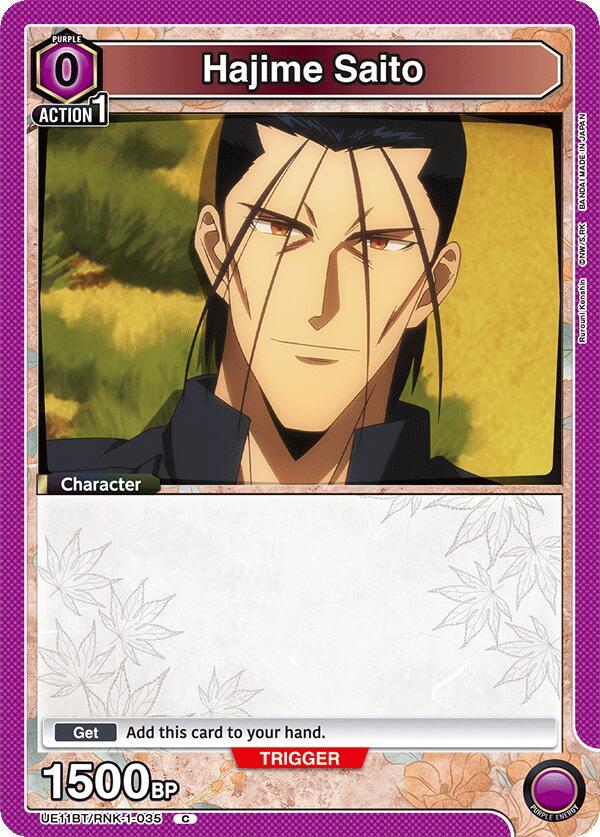 Hajime Saito (035) - UE11BT: Rurouni Kenshin (UE11BT)