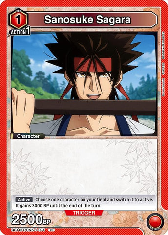 Image for Sanosuke Sagara (074) (UE11BT/RNK-1-074) (UE11BT) - Union Arena