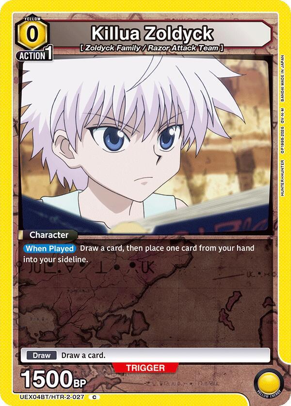 Killua Zoldyck (027) - UEX04BT: HUNTER X HUNTER Vol.2 (UEX04BT)