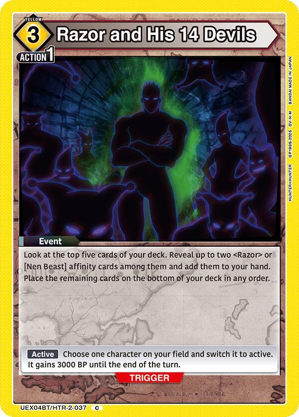 Razor and His 14 Devils - UEX04BT: HUNTER X HUNTER Vol.2 (UEX04BT-37)