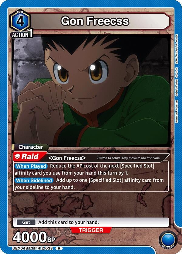 Image for Gon Freecss (038) (UEX04BT/HTR-2-038) (UEX04BT) - Union Arena