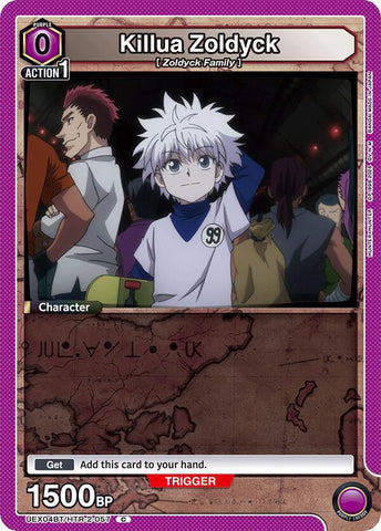 Killua Zoldyck (057) (Box Topper Foil) - UEX04BT: HUNTER X HUNTER Vol.2 (UEX04BT)
