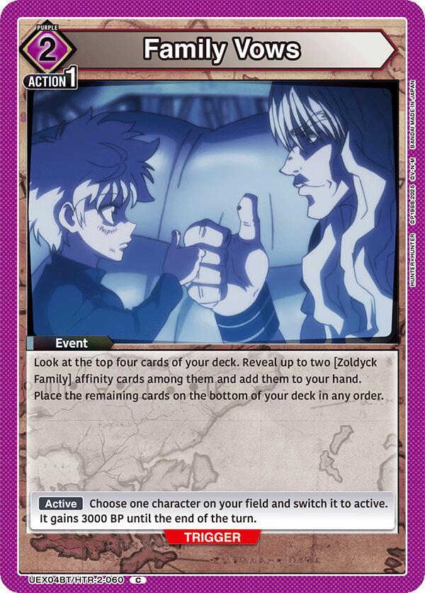 Family Vows - UEX04BT: HUNTER X HUNTER Vol.2 (UEX04BT-60)