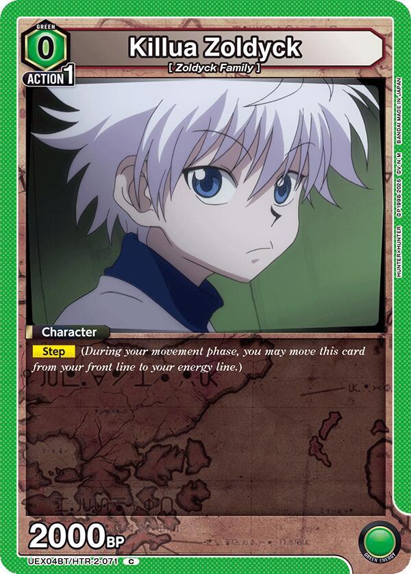 Killua Zoldyck (071) - UEX04BT: HUNTER X HUNTER Vol.2 (UEX04BT)