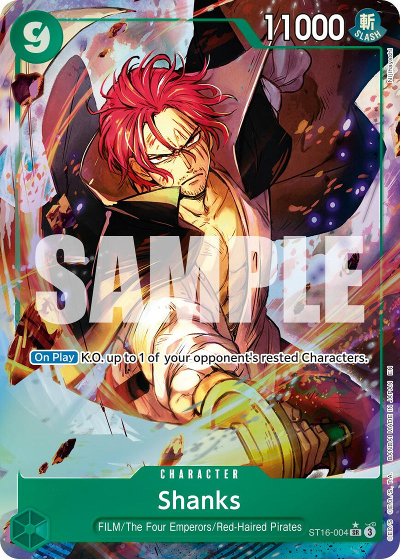 Shanks (ST16-004) (Illustration alternative) [Premium Booster -The Best- Vol. 2]