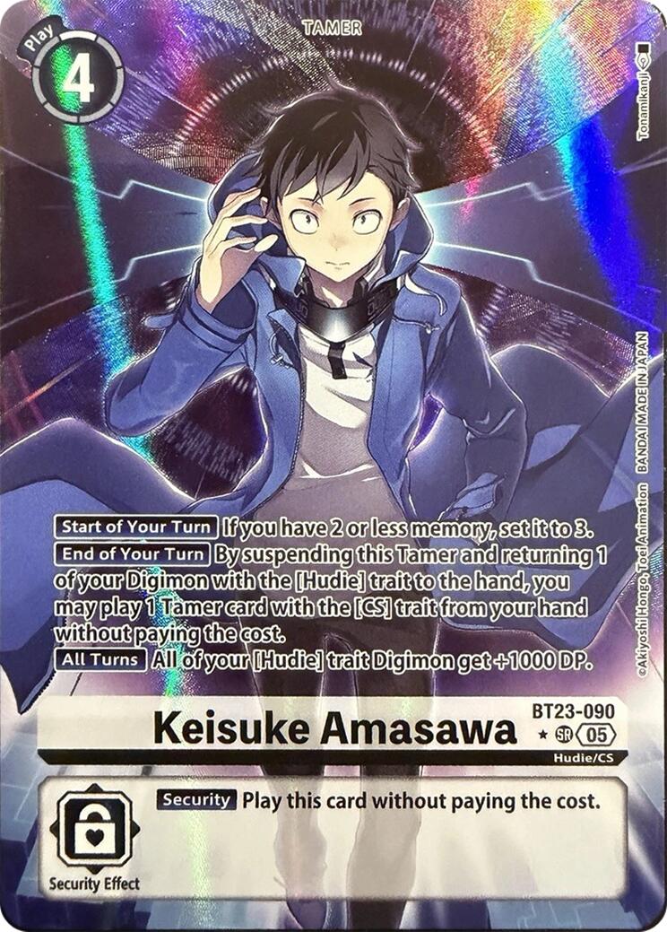 Keisuke Amasawa [BT23-090] (Illustration alternative) [Sommeil des hackers]