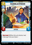 Patrocinador Chandrilan (43/264) (43/264) [Secretos de Poder]