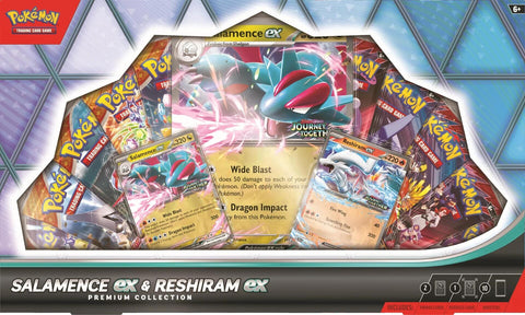 Colección Premium Salamence ex y Reshiram ex