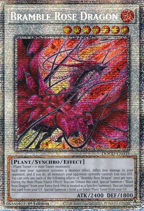 Dragon Rosépine (Starlight Rare) [DOOD-FR039] Starlight Rare