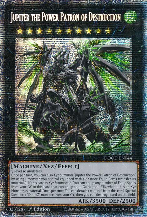 Júpiter, el Poderoso Patrón de la Destrucción (Starlight Rare) [DOOD-EN044] Starlight Rare