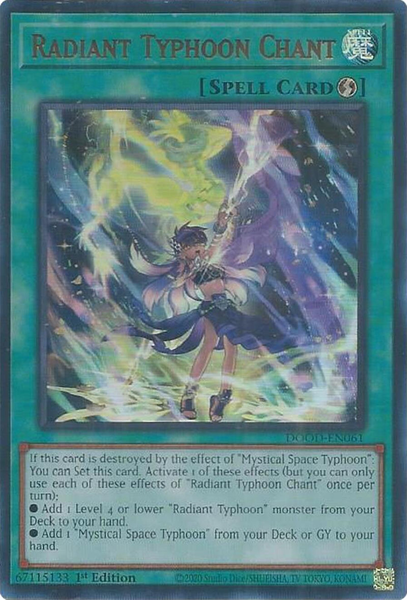 Typhon Rayonnant Rituel [DOOD-EN061] Ultra Rare