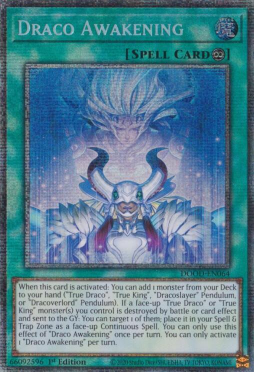 Éveil de Draco (Starlight Rare) [DOOD-FR064] Starlight Rare