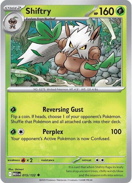 Shiftry (015/132) [Mega Evolución: Set Básico]
