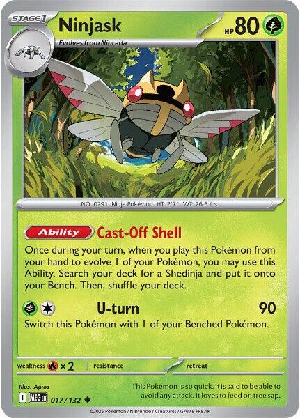 Ninjask (017/132) [Megaevolución: Set Básico]