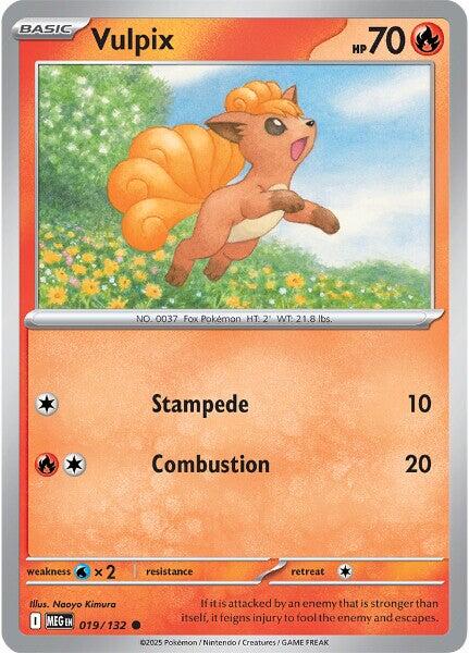 Vulpix (019/132) [Mega Evolución: Set Base]