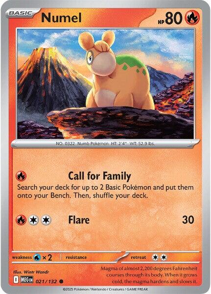 Numel (021/132) [Megaevolución: Set Básico]