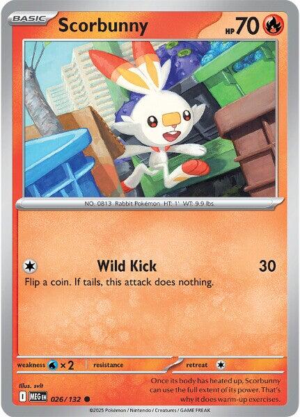 Scorbunny (026/132) [Mega Evolución: Set Base]
