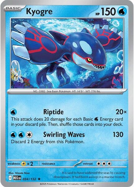 Kyogre (034/132) [Megaevolución: Set Básico]