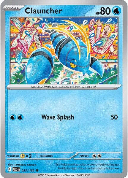 Clauncher (037/132) [Megaevolución: Set Base]
