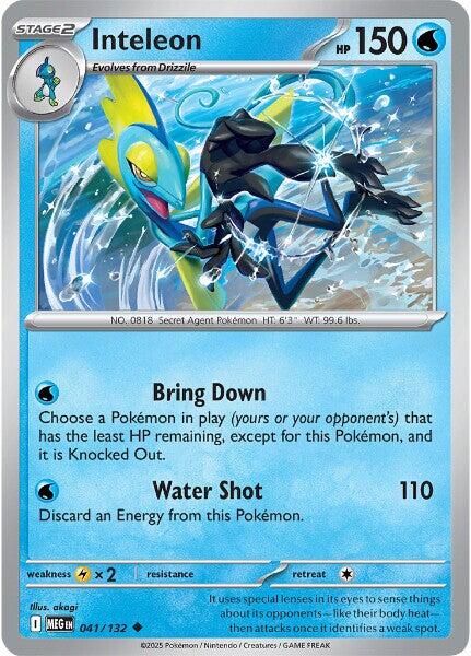 Inteleon (041/132) [Evolución Mega: Set Básico]