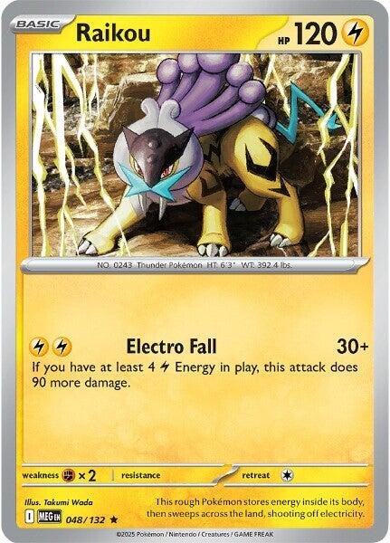 Raikou (048/132) [Megaevolución: Set Básico]