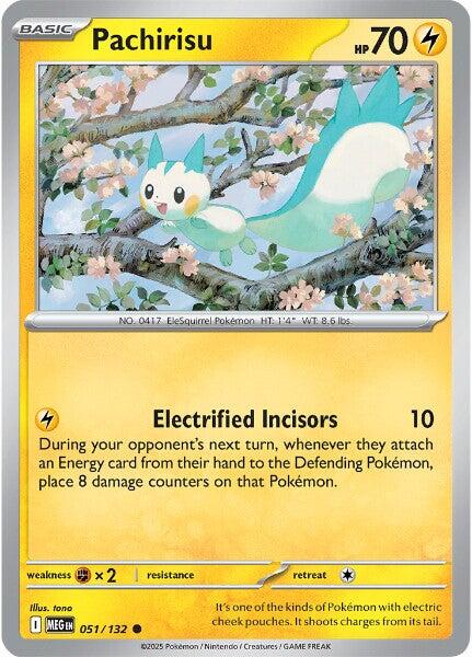 Pachirisu (051/132) [Megaevolución: Set Básico]