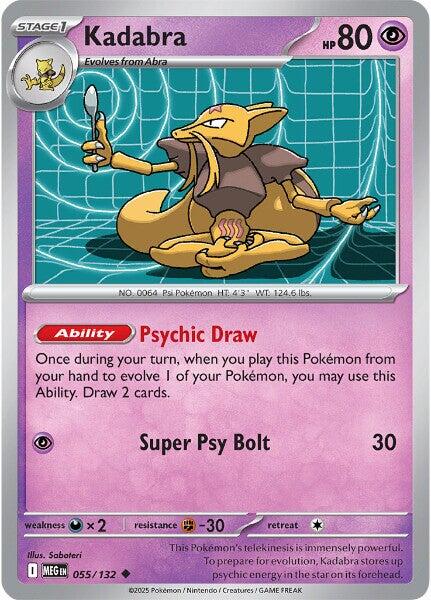 Kadabra (055/132) [Megaevolución: Set Básico]