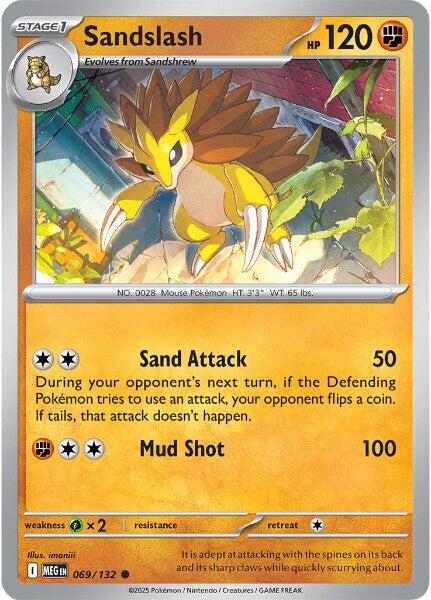Sablaireau (069/132) [Méga-Évolution: Set de Base]