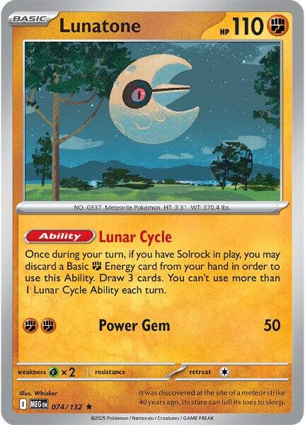 Lunatone (074/132) [Megaevolución: Set Básico]