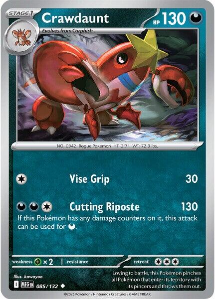 Crawdaunt (085/132) [Megaevolución: Set Básico]