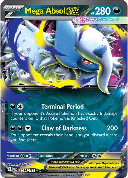 Mega-Absol ex (086/132) [Megaevolución: Set Básico]