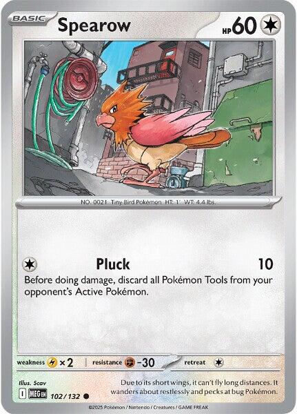 Spearow (102/132) [Megaevolución: Set Básico]