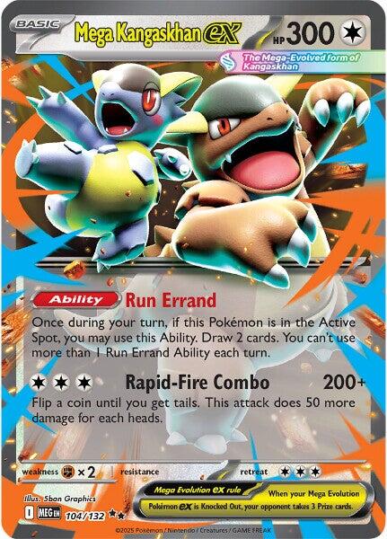 Mega Kangaskhan ex (104/132) [Megaevolución: Set Básico]