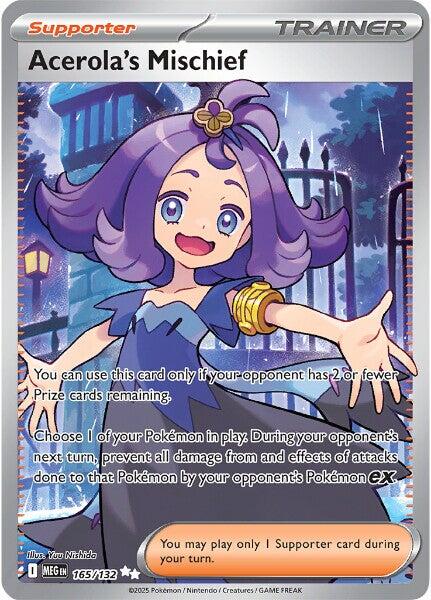 La Travesura de Acerola (165/132) [Mega Evolución: Set Base]