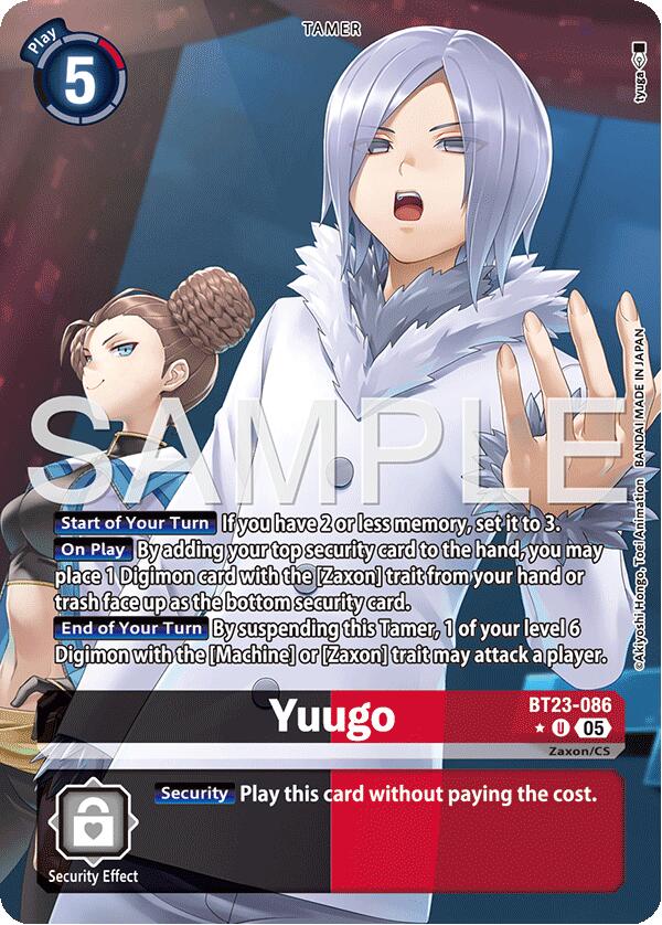 Yuugo [BT23-086] (Illustration alternative) [Hackers' Slumber]