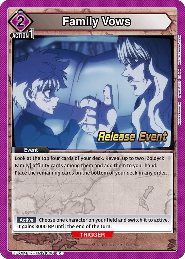 Image for Family Vows (UEX04BT/HTR-2-060) (UEX04BT_RE) - Union Arena