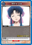 Image for Will to Live (UEPR/RNK-1-027) (UE11BT_RE) - Union Arena