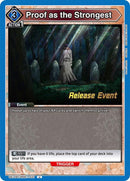 Image for Proof as the Strongest (UE11BT/RNK-1-031) (UE11BT_RE) - Union Arena