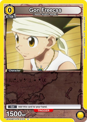 Image for Gon Freecss (014) (Box Topper Foil) (UEX04BT/HTR-2-014) (UEX04BT) - Union Arena