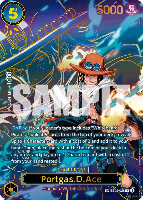 Portgas D. Ace (EB02-028) (SP) [Héritage de la Volonté]