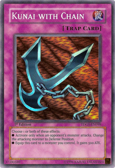 Kunai avec Chaîne [TDGS-FR098] Super Rare