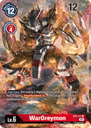 WarGreymon [ST1-11] (Evento Premier) [Baraja de Inicio: Promociones de Gaia Roja]