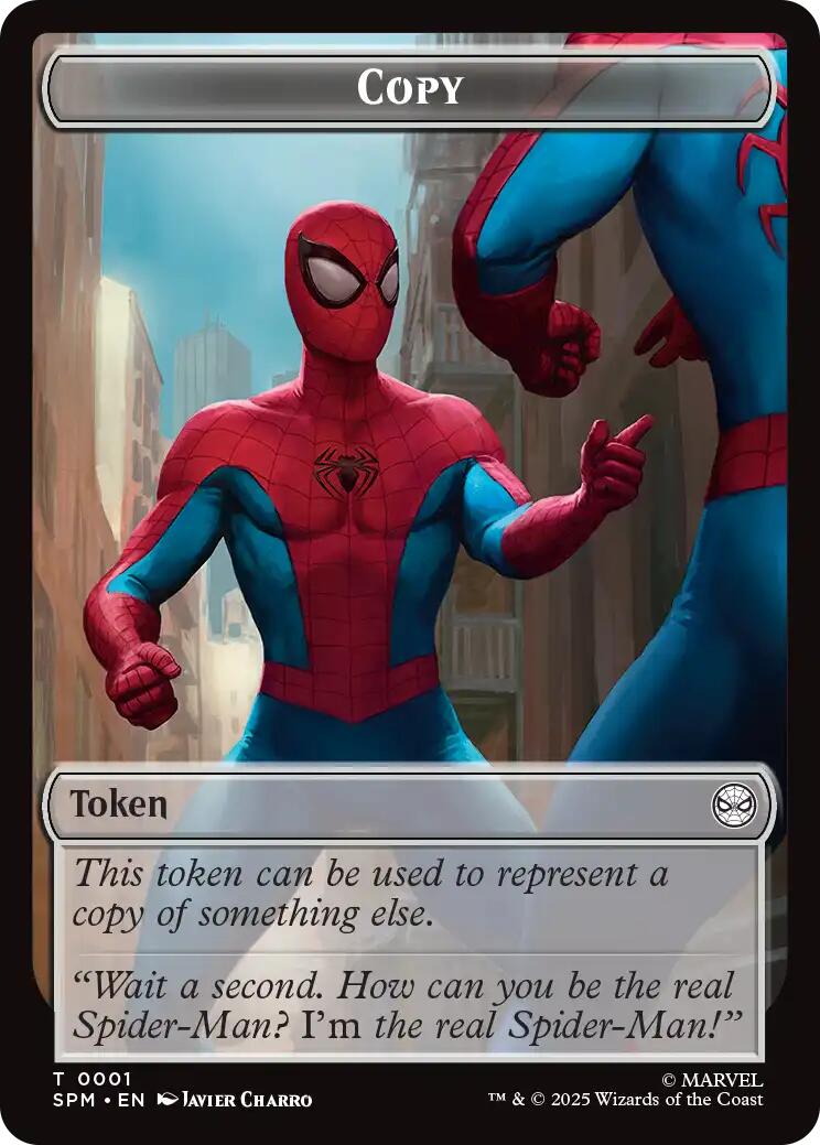 Copie // Jeton Citoyen humain recto-verso [Jetons Marvel's Spider-Man]