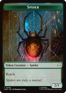 Araignée // Nourriture Jeton Double-Face [Jetons Marvel Spider-Man]