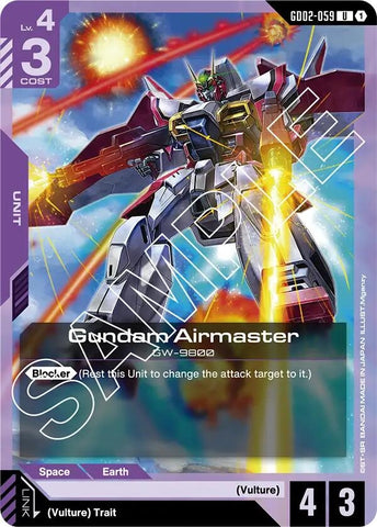 Image for Gundam Airmaster (GD02-059) (GD02) - Gundam Card Game