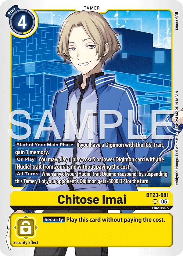 Chitose Imai [BT23-081] [El Sueño de los Hackers]