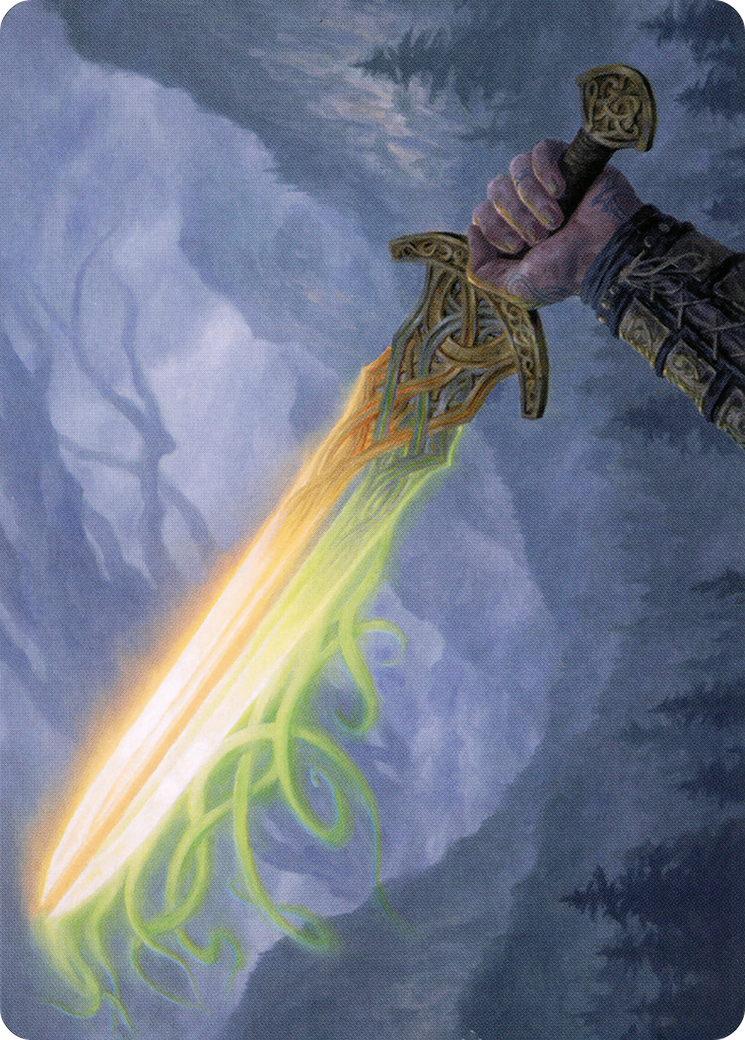 Épée du foyer et du foyer – Carte artistique [Série d'illustrations Modern Horizons 2]