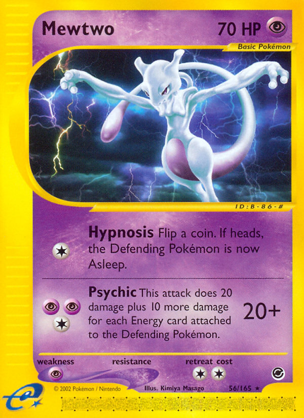 Mewtwo (56/165) [Expédition : Set de Base]