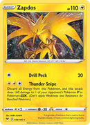 Zapdos (048/185) (Holo Cósmico) [Espada y Escudo: Voltaje Vívido]