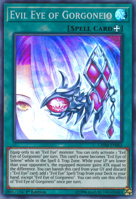 Œil Maléfique de Gorgonéion [CHIM-EN062] Super Rare